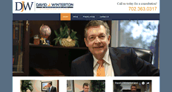 Desktop Screenshot of davidwinterton.com